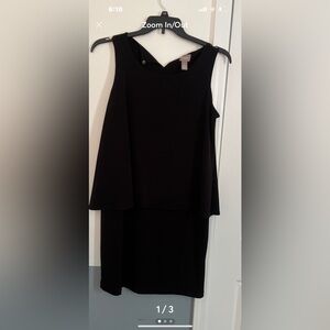 Simple dressy black sleeveless dress!  Chico’s size 1!